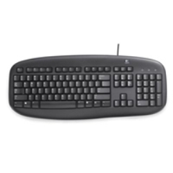 Logitech OEM 967567-0103 KEYBOARD SEA VALUE GREY PS2